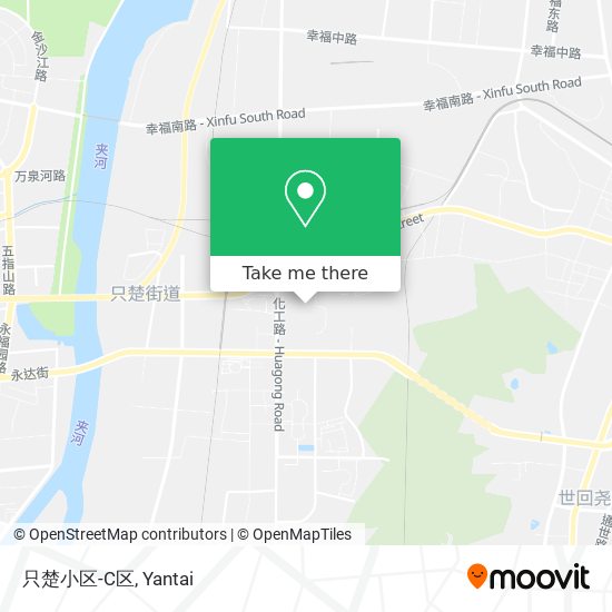 只楚小区-C区 map
