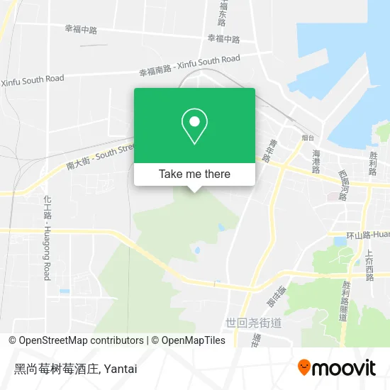 黑尚莓树莓酒庄 map