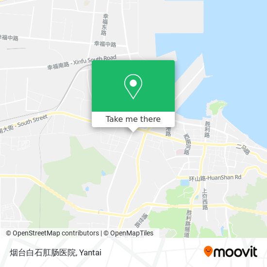 烟台白石肛肠医院 map