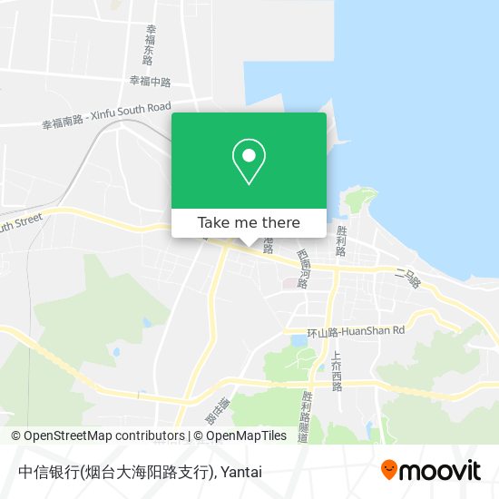 中信银行(烟台大海阳路支行) map