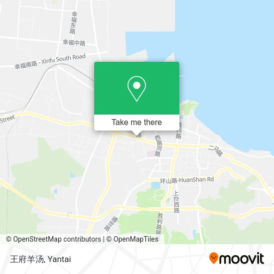 王府羊汤 map