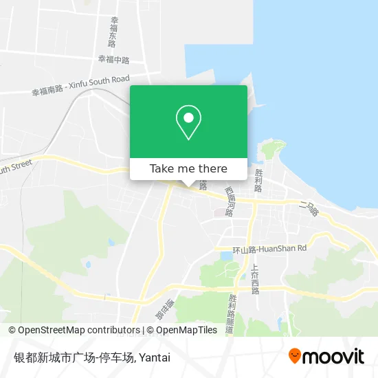 银都新城市广场-停车场 map