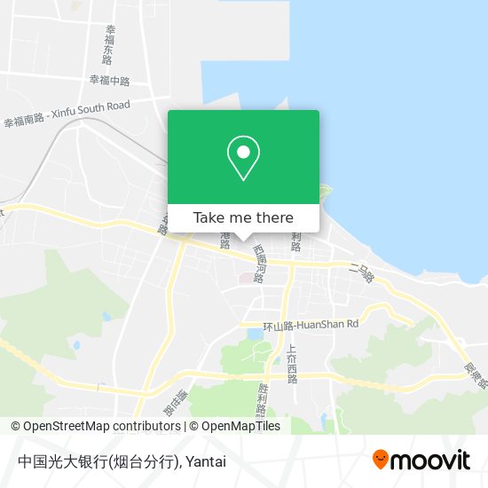 中国光大银行(烟台分行) map