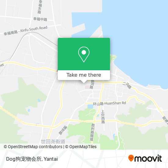 Dog狗宠物会所 map