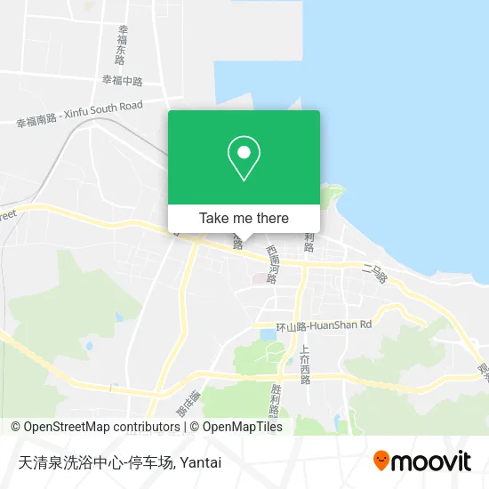 天清泉洗浴中心-停车场 map