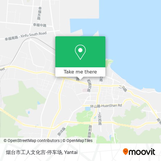 烟台市工人文化宫-停车场 map