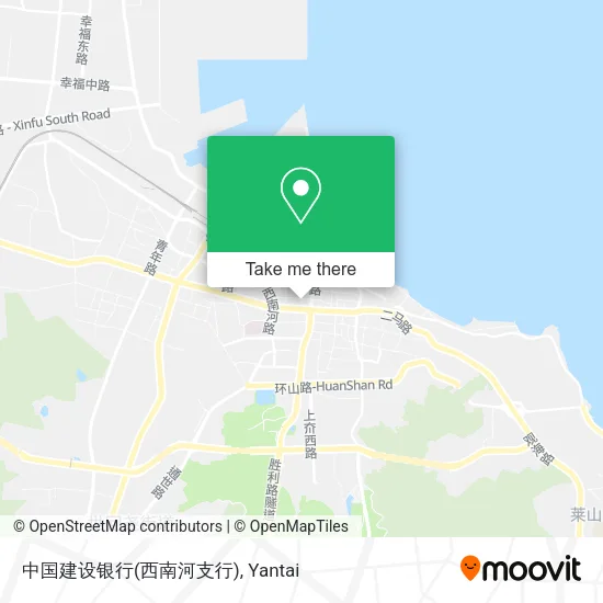 中国建设银行(西南河支行) map