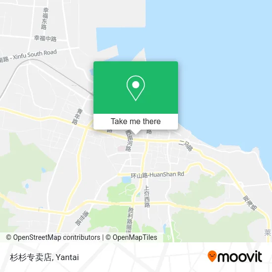 杉杉专卖店 map