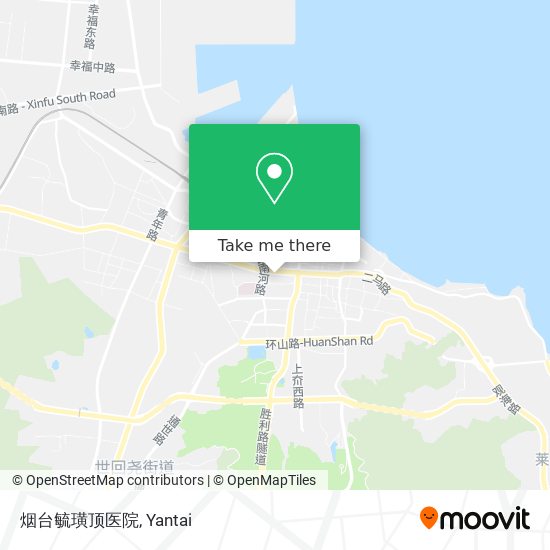 烟台毓璜顶医院 map