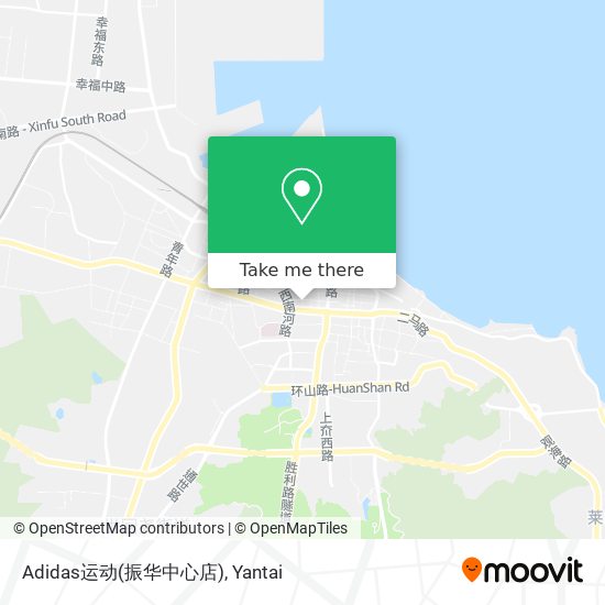 Adidas运动(振华中心店) map
