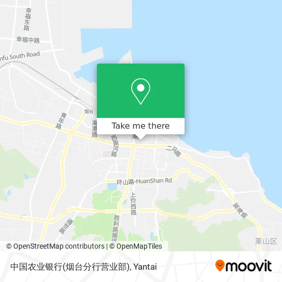 中国农业银行(烟台分行营业部) map