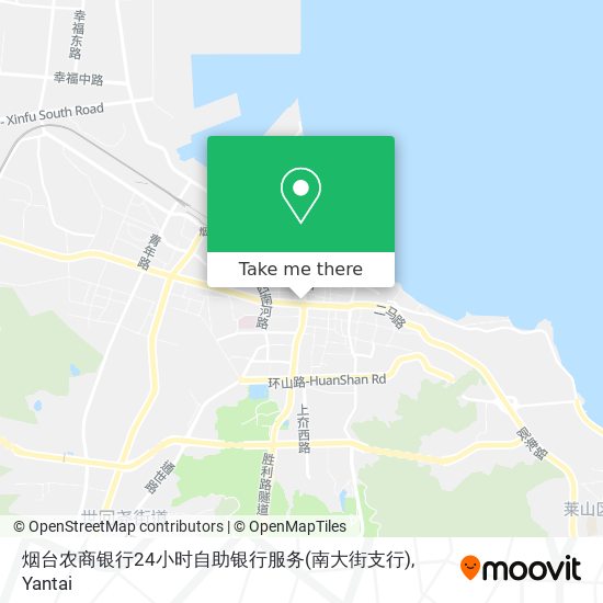 烟台农商银行24小时自助银行服务(南大街支行) map