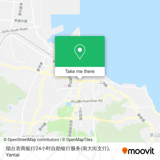 烟台农商银行24小时自助银行服务(南大街支行) map