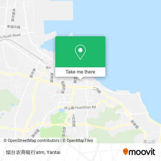 烟台农商银行atm map