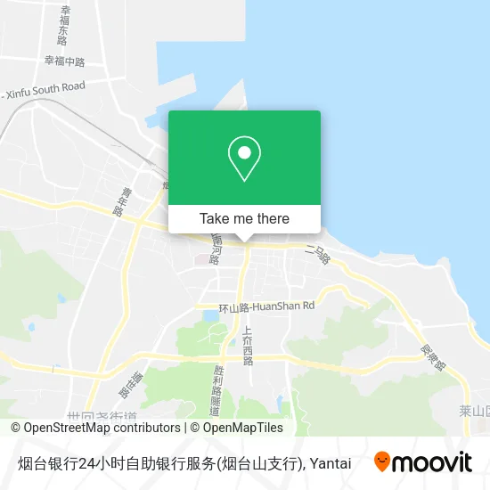 烟台银行24小时自助银行服务(烟台山支行) map