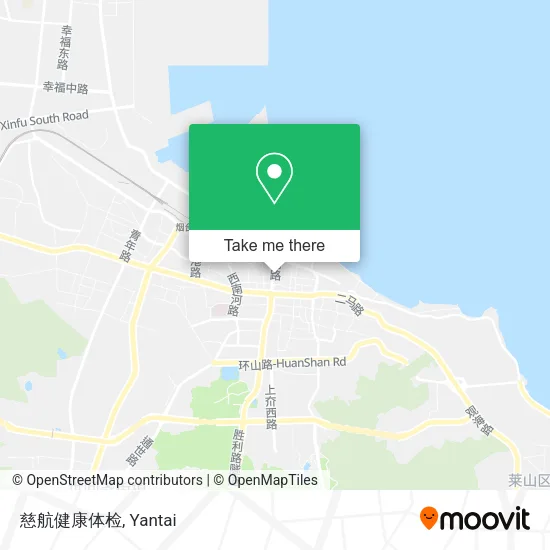 慈航健康体检 map