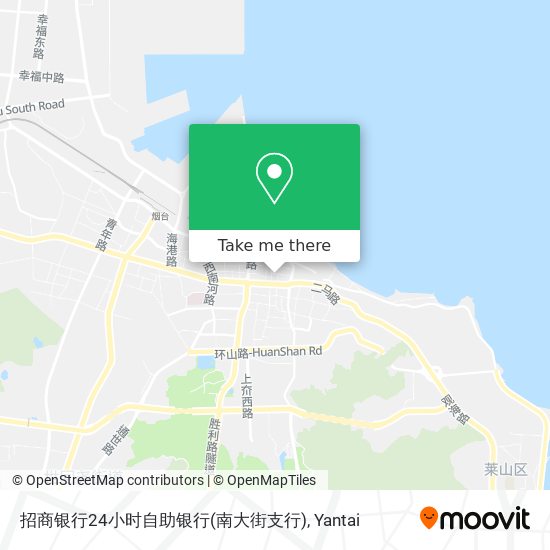 招商银行24小时自助银行(南大街支行) map