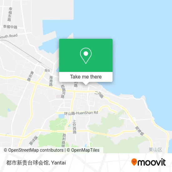 都市新贵台球会馆 map