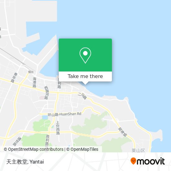 天主教堂 map