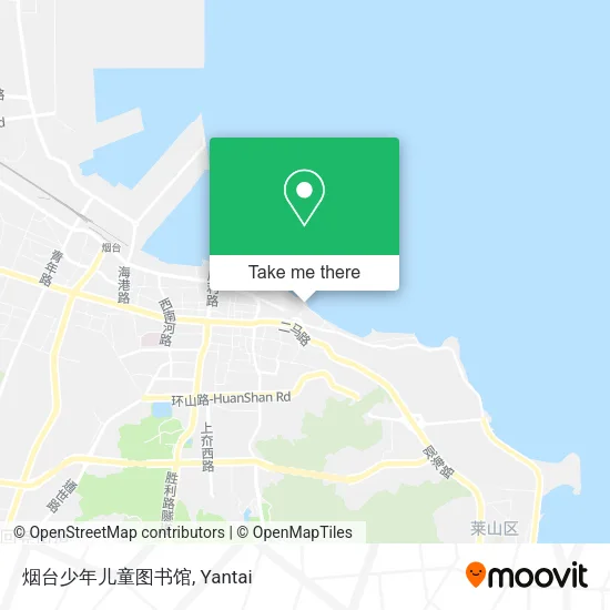 烟台少年儿童图书馆 map