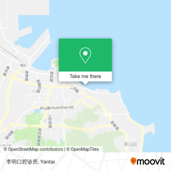 李明口腔诊所 map