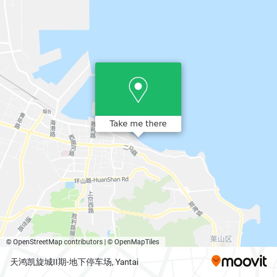 天鸿凯旋城II期-地下停车场 map