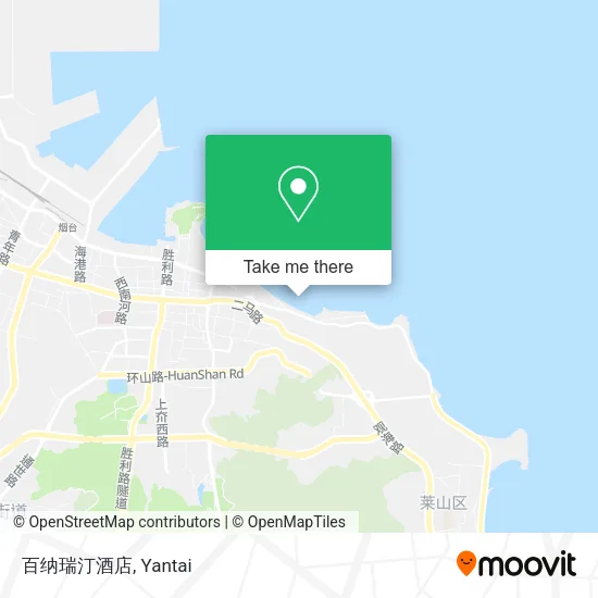 百纳瑞汀酒店 map