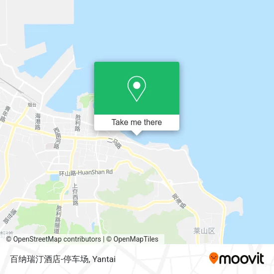 百纳瑞汀酒店-停车场 map