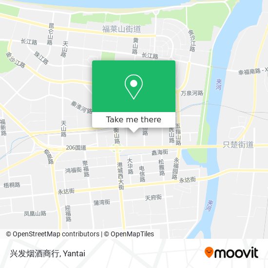 兴发烟酒商行 map