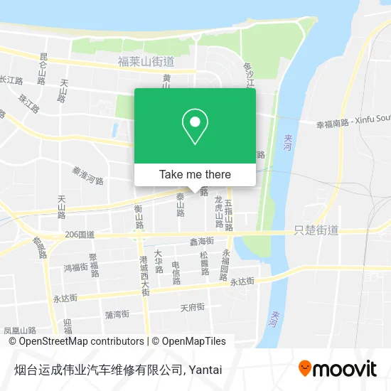 烟台运成伟业汽车维修有限公司 map