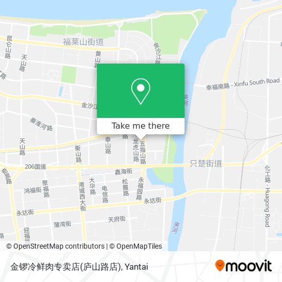 金锣冷鲜肉专卖店(庐山路店) map