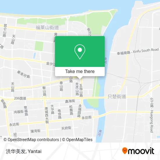 洪华美发 map
