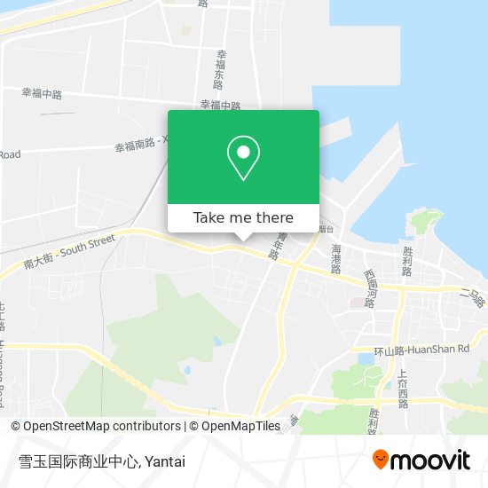 How To Get To 雪玉国际商业中心in 芝罘区by Bus