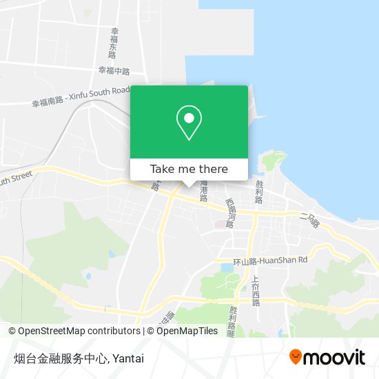 烟台金融服务中心 map