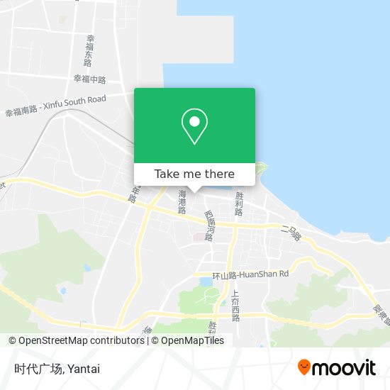 时代广场 map