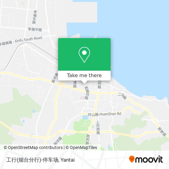 工行(烟台分行)-停车场 map