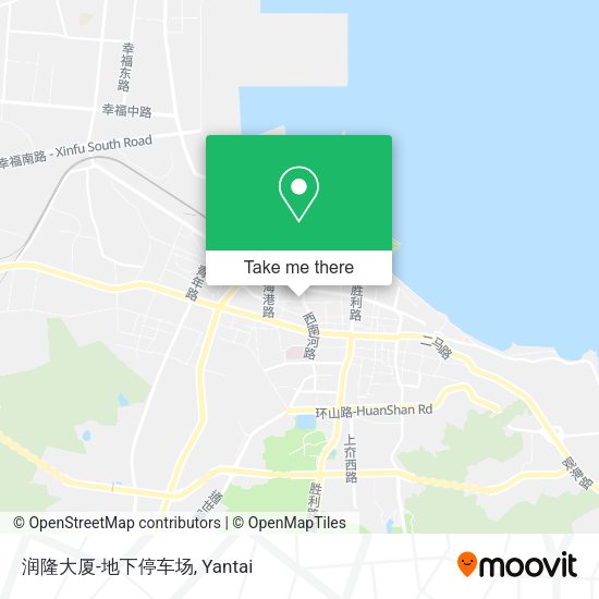 润隆大厦-地下停车场 map