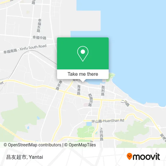 昌友超市 map