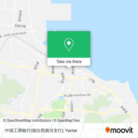 中国工商银行(烟台西南河支行) map