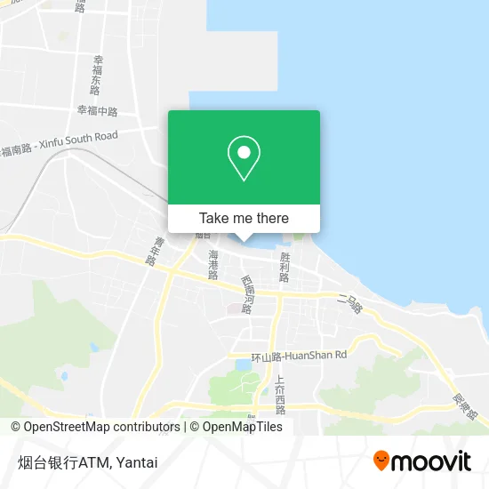 烟台银行ATM map