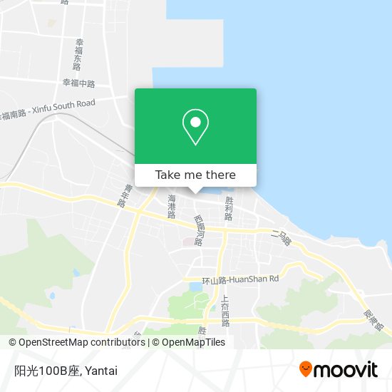 阳光100B座 map