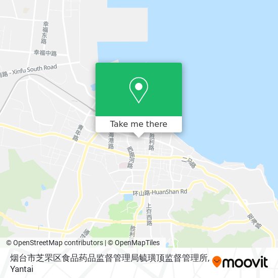 烟台市芝罘区食品药品监督管理局毓璜顶监督管理所 map