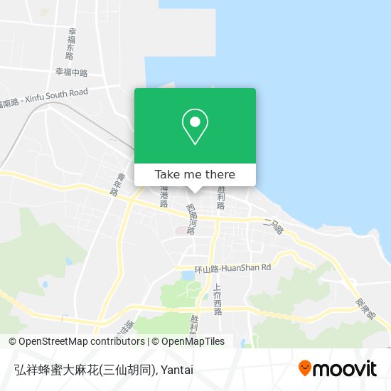 弘祥蜂蜜大麻花(三仙胡同) map