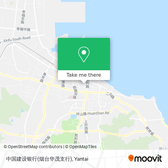 中国建设银行(烟台华茂支行) map