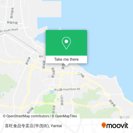 喜旺食品专卖店(华茂街) map