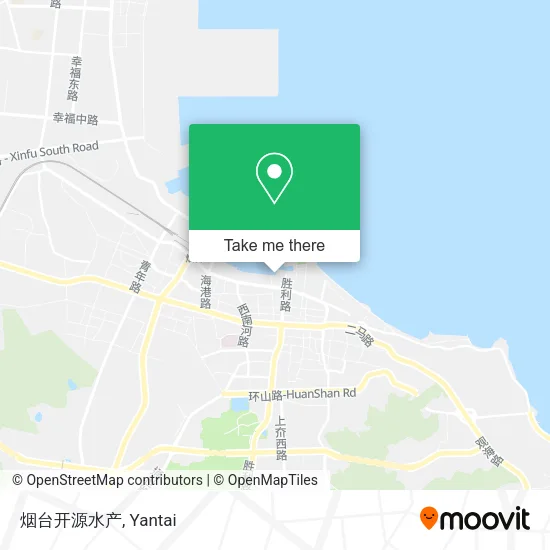 烟台开源水产 map