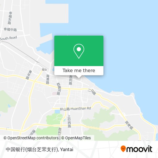 中国银行(烟台芝罘支行) map