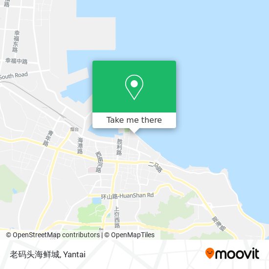 老码头海鲜城 map