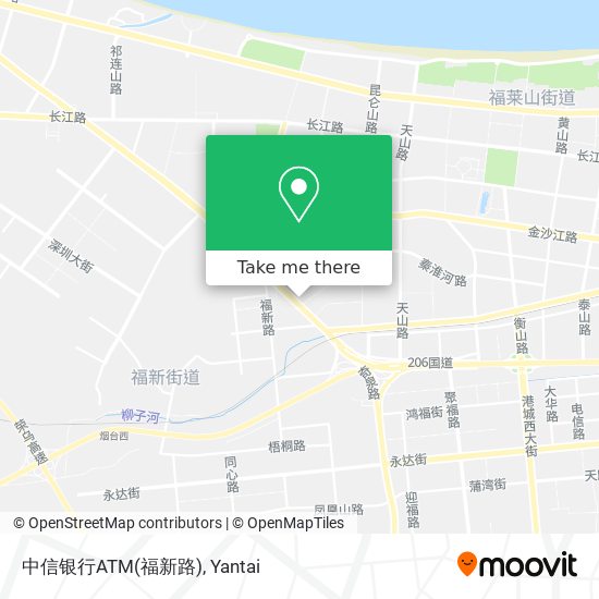 中信银行ATM(福新路) map