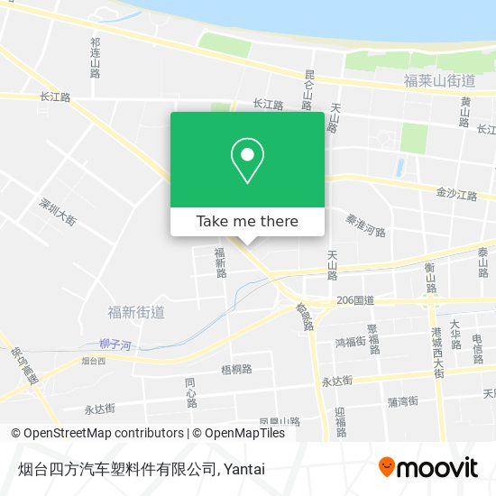 烟台四方汽车塑料件有限公司 map